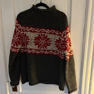 J.Crew 100% Handknit Wool Sweater